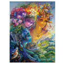 DIY 5D Rhinestone Diamond Embroidery Painting Beauty Colorful Cross Stitch