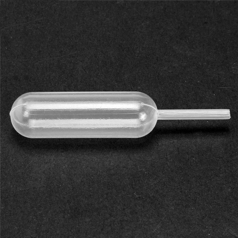 100pcs 4ml Plastic Squeeze Transfer Pipettes Dropper Disposable Pipettes Fo H2D8