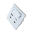 4 Ports USB Socket 10A Wall Socket Outlet Wall Charger Charger *