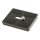 3x Arca Swiss Style Quick Release Plate for Photo and Video Recordings Black