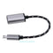 Braided Micro USB Male to USB Female OTG Adapter Cable for Android Smart Phone