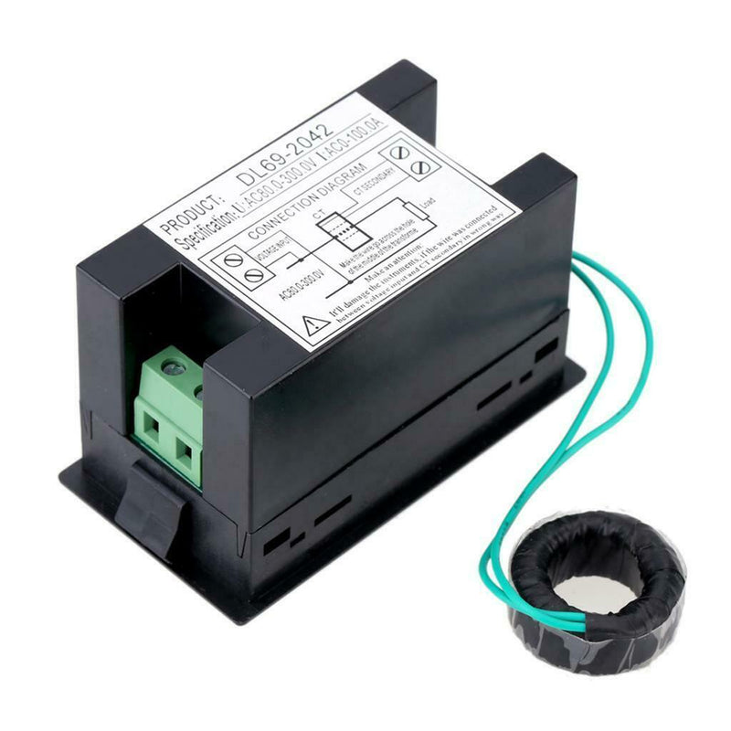 Digital LED AC 80-300V 100A Voltmeter Ammeter Panel Amp Volt Dual Display