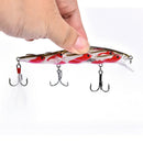 Shoal Type Minnow Hard Baits 11.5cm 15.7g Fishing Lure Wobbler Feather HookME