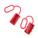 2PCS RED DUST COVER END CAP FOR 175 AMP PLUG CONNECTOR DURABLE