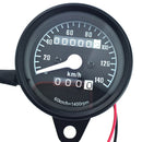 Motorcycle Motor Bike LCD Digital Dual Speedometer Odometer LCD Digital Gauges