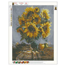 5D DIY Full Drill Diamond Painting Sunflower Cross Stitch Embroidery Mosaic