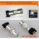 1 pair Car Light LED DRL Fog Driving Daylight Daytime Running LED White Lamp