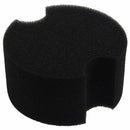 Round Plastic Single Watch Box with Sponge Cushion purple