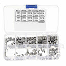 Hot Steel Allen Socket Hex Set Grub Screw Cup Point Assortment Kit
