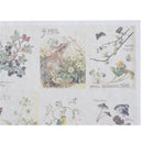Hand-Painted Flower Plants Decorative Adhesive Stickers DIY Decor Diary StickerZ