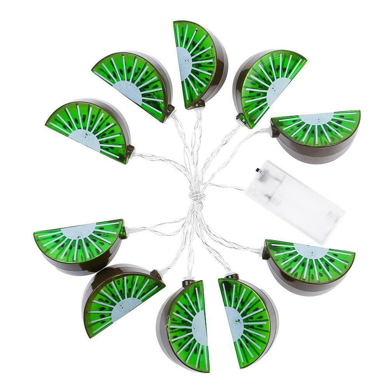 1.5m 96LED Lamp String Kiwi Fruit Shape Copper Battery Wedding Party Decor
