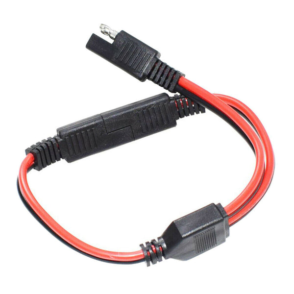 14AWG 300mm 2 Pin Quick Connect Disconnect Plug 20A SAE to SAE Cable Adapter