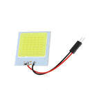 5 X New White 48 SMD COB LED T10 4W 12V Car Interior Panel Light Dome Lamp Bulb/