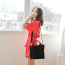 New Shopping Bag Canvas Ladies Shoulder Bag Green Shopping Bag Ladies Casua