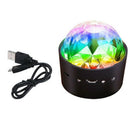 Mini Wireless Disco Ball Light Sound Activated Led Party Strobe Car Light P X2M6