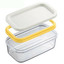 Plastic Butter Dish Slicer Cutter with Lid Food Storage Container Candy Box
