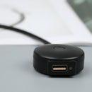 USB & 3.5mm aux to bluetooth audio aux & usb female adapter cable for car M&O