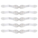 10x Baby Kid Child Toddler Safety Lock Fridge Drawer Door Cabinet Cupboard Band