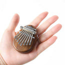 Portable Mini Kalimba 8 Keys African Thumb Finger Piano Mbira with Pendant