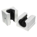 2Pcs 16mm SBR16UU Aluminum Open Linear Router Motion Bearing Solide Block U K7Z5