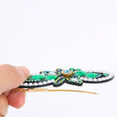 3pcs DIY Diamond Butterfly Hollow Hair Clip Crystal  Barrettes Hairpin Ornaments