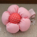 5 Pcs Cute Flower Hair Clips Kids Candy Color Hairpins For Baby Kids GirlsOSA3C