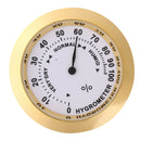 Round Temp Humidity Meter for Guitar Musical Instrument Care Monitoring Tool