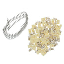 50 pieces KF2510-3P 2.54mm PCB header 3-Pin connector Crimp Terminal Housin A9Z5