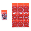 10Pcs TTP223 Capacitive Touch Switch Button Self-Lock Module  Z