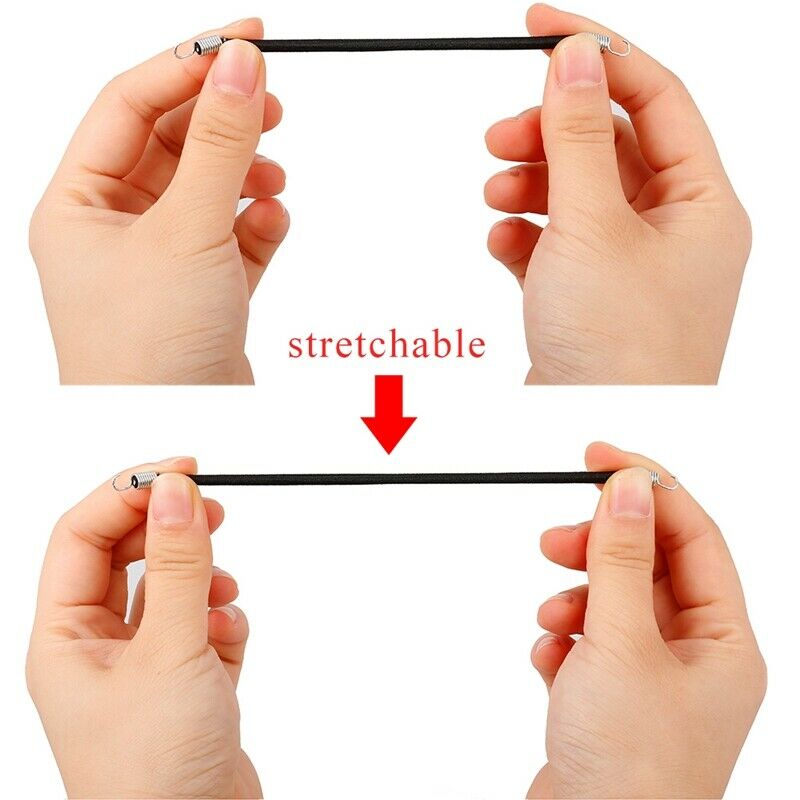 8Pcs Elastic Roof Rack Rope Luggage Cords for 1/10 RC Rock Crawler Truck Ax E4O6