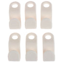 6pcs Wardrobe Space-saving Stack Hanger Hooks Plastic Coat Closet Hanger Ra JR