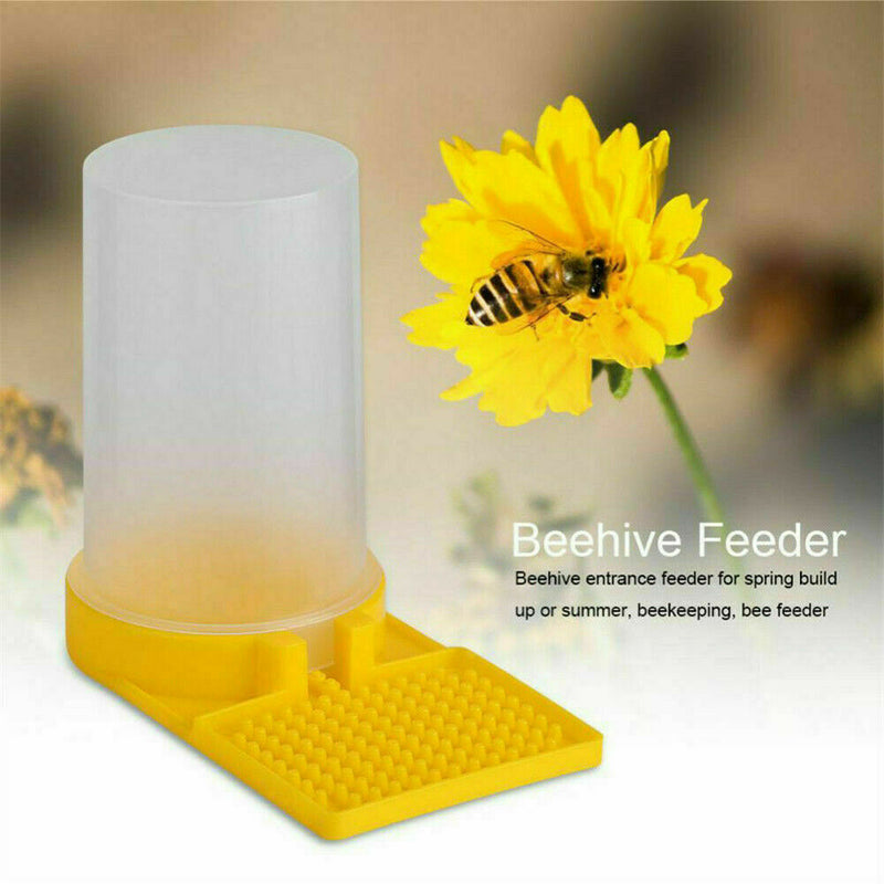 Beekeeping bee Water Feeder Cup Beehive Drinking Entrance Nest Beekeeper AU