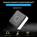 2 In 1 Bluetooth 4.2 Transmitter Receiver 3.5mm Wireless Stereo Audio Adapt F3B7