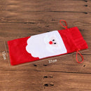Christmas non-woven Christmas wine bottle set old champagne restaurant