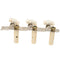 2X Classic Guitar String Tuning Pegs Tuners White Machine Heads Keys 1 Pair