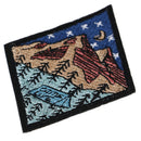 camp life embroidered patch outdoor camping badge applique sew on patch FTJC&j