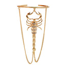 Scorpion Spiral Upper Arm Cuff Armlet Armband Bangle Bracelet Armlet Punk