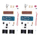 2 Pieces DIY Tesla Coil Plasma Electronics Musical Horn Speaker Kit Produce Arc