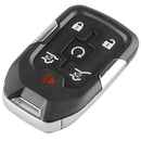 6 Buttons Uncut Blade Key Case for Chevrolet Suburban Tahoe GMC Yukon 14-17 A
