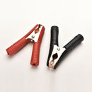 2Pcs Electrical Crocodile Alligator Car Battery Test Lead Clips 90mm 100A JR