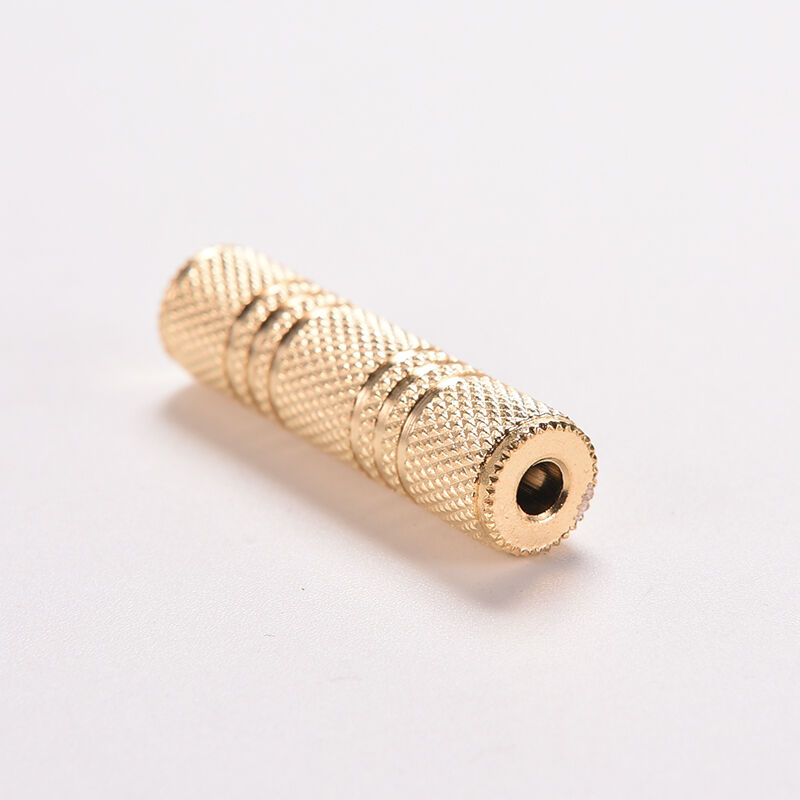 3.5mm Female to Female Audio Adapter Connector Coupler Stereo F/F Extension ME