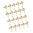 20x Charm Alloy Tulip Flower Pendant DIY for Hair Accesories Jewelry Making