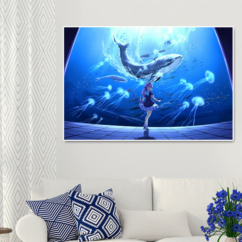 1000pcs Marine Whale Jigsaw DIY Paper Puzzle Picture Room Decoration Toys