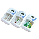 Mini Portable Pill Reminder Drug Alarm Timer Electronic Box Organizer LED Dis BX