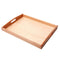 Montessori Wooden Box Toys Holder Tray Kids Toddlers Early Educational Toys
