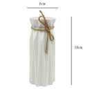 Origami Plastic Vase White Imitation Ceramic Flowerpot Flower Basket