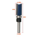 1/2" Shank Dia 1/4" Mortise Template Trim Flush Router Bit Cutter 25mm