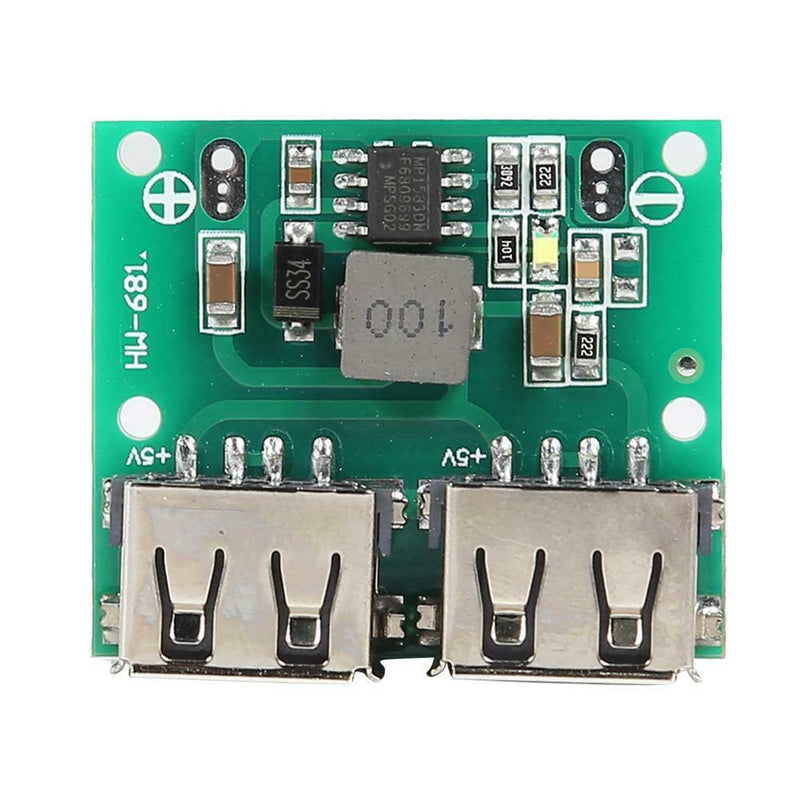 DC-DC Step Down Charger Power Module Dual USB 5V 3A Car Charging Buck Board