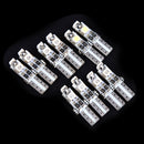 2pcs T5 Car Auto LED smd 3528 Wedge LED Light Bulb Lamp dash board Light red 3C