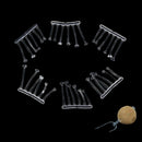 10Set=60PCS Carp Fishing Boilie Inserts Hair Rigs Fishing Bait Stops Accessor BX